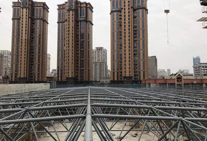 香港螺栓球网架结构